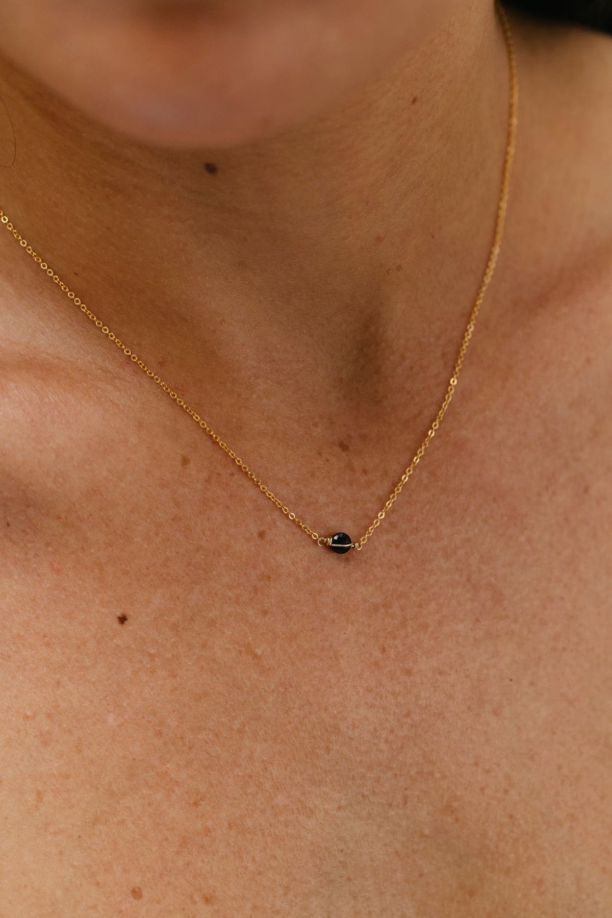 Collar Stella - Espinela - Oro