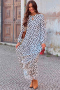 Vestido Pétia Lunares Negro
