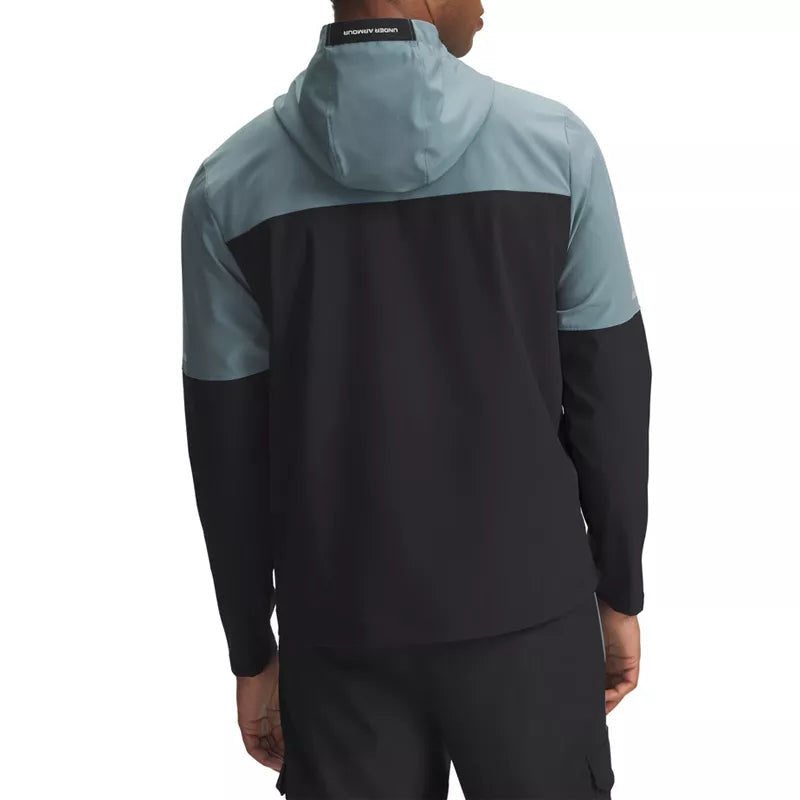 Veste De Survêtement Tech Utility Woven - Noir Et Bleu - Homme