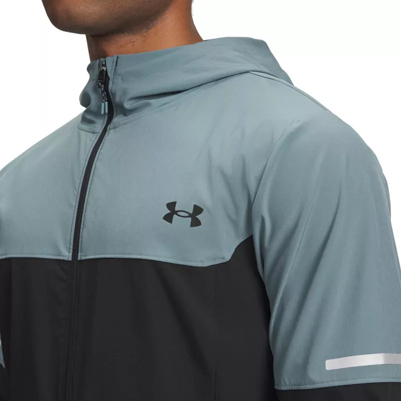 Veste De Survêtement Tech Utility Woven - Noir Et Bleu - Homme