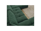 Everest - Canapé Panoramique Convertible Coffre - Tissu Texturé - Angle Gauche - 6 Coussins