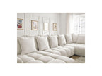 Everest - Panoramic Convertible Storage Sofa - Textured Fabric - Left-Hand Corner - 14 Cushions