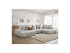 Everest - Panoramic Convertible Storage Sofa - Textured Fabric - Left-Hand Corner - 14 Cushions
