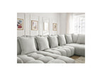 Everest - Panoramic Convertible Storage Sofa - Textured Fabric - Left-Hand Corner - 14 Cushions