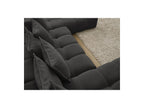 Everest - Panoramic Convertible Storage Sofa - Textured Fabric - Left-Hand Corner - 14 Cushions