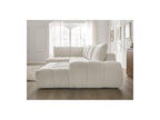 Everest - Panoramic Sofa Bed with Storage - Textured Fabric - Right-Hand Corner - 6 Cushions
