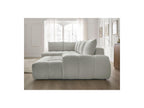 Everest - Panoramic Sofa Bed with Storage - Textured Fabric - Right-Hand Corner - 6 Cushions