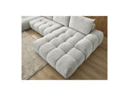 Everest - Panoramic Sofa Bed with Storage - Textured Fabric - Right-Hand Corner - 6 Cushions