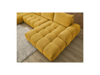 Everest - Panoramic Sofa Bed with Storage - Textured Fabric - Right-Hand Corner - 6 Cushions