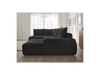 Everest - Panoramic Sofa Bed with Storage - Textured Fabric - Right-Hand Corner - 6 Cushions