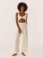 Pantalon Easy Off White
