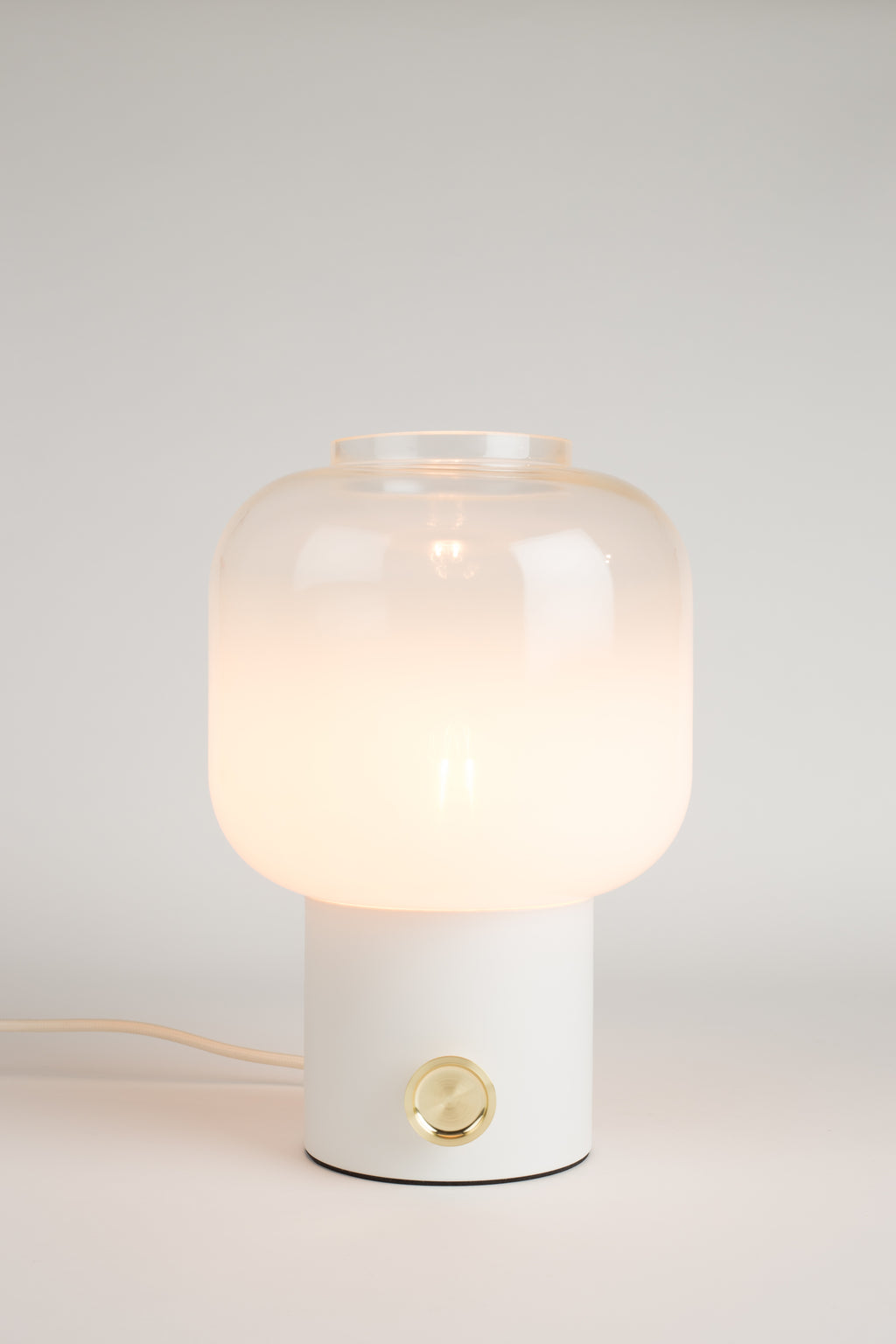 Moody - Table Lamp - Glass - White