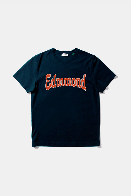 Navy Curly T-Shirt