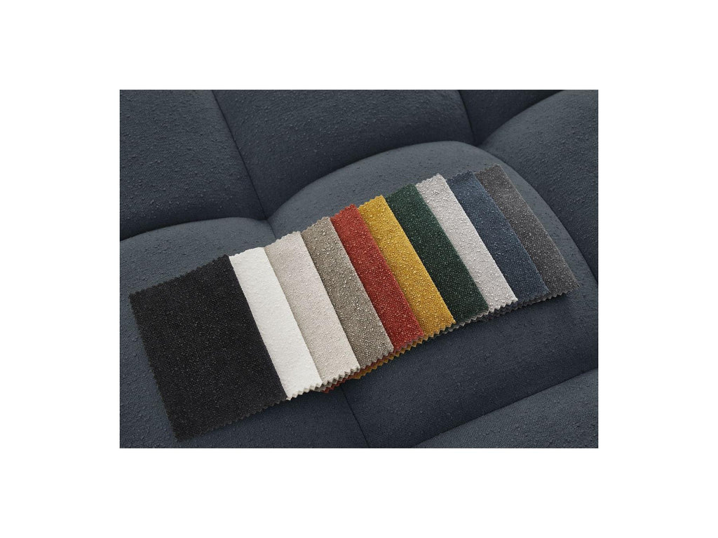 Everest - Panoramic Convertible Sofa with Storage - Textured Fabric - Right-Hand Corner - 14 Cushions