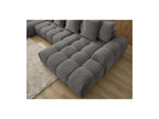 Everest - Panoramic Convertible Sofa with Storage - Textured Fabric - Right-Hand Corner - 14 Cushions