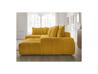 Everest - Panoramic Convertible Sofa with Storage - Textured Fabric - Right-Hand Corner - 14 Cushions