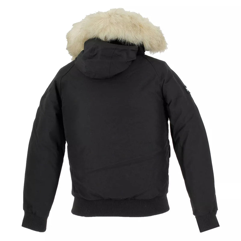 Schott - Parka Courte À Capuche Mountb Junior - Noir