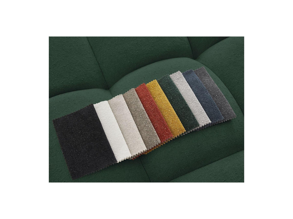 Everest - Panoramic Convertible Sofa with Storage - Textured Fabric - Right-Hand Corner - 14 Cushions