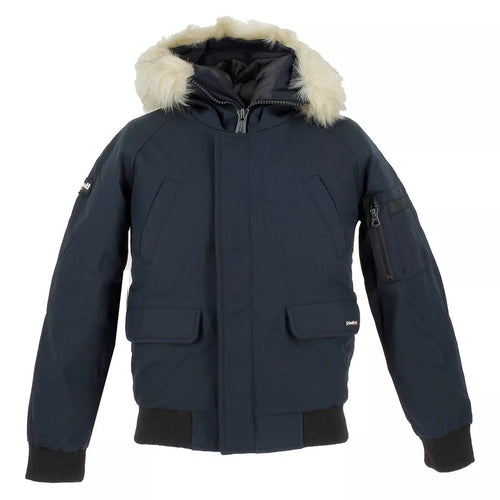 Schott - Parka Courte À Capuche Mountb Junior - Marine