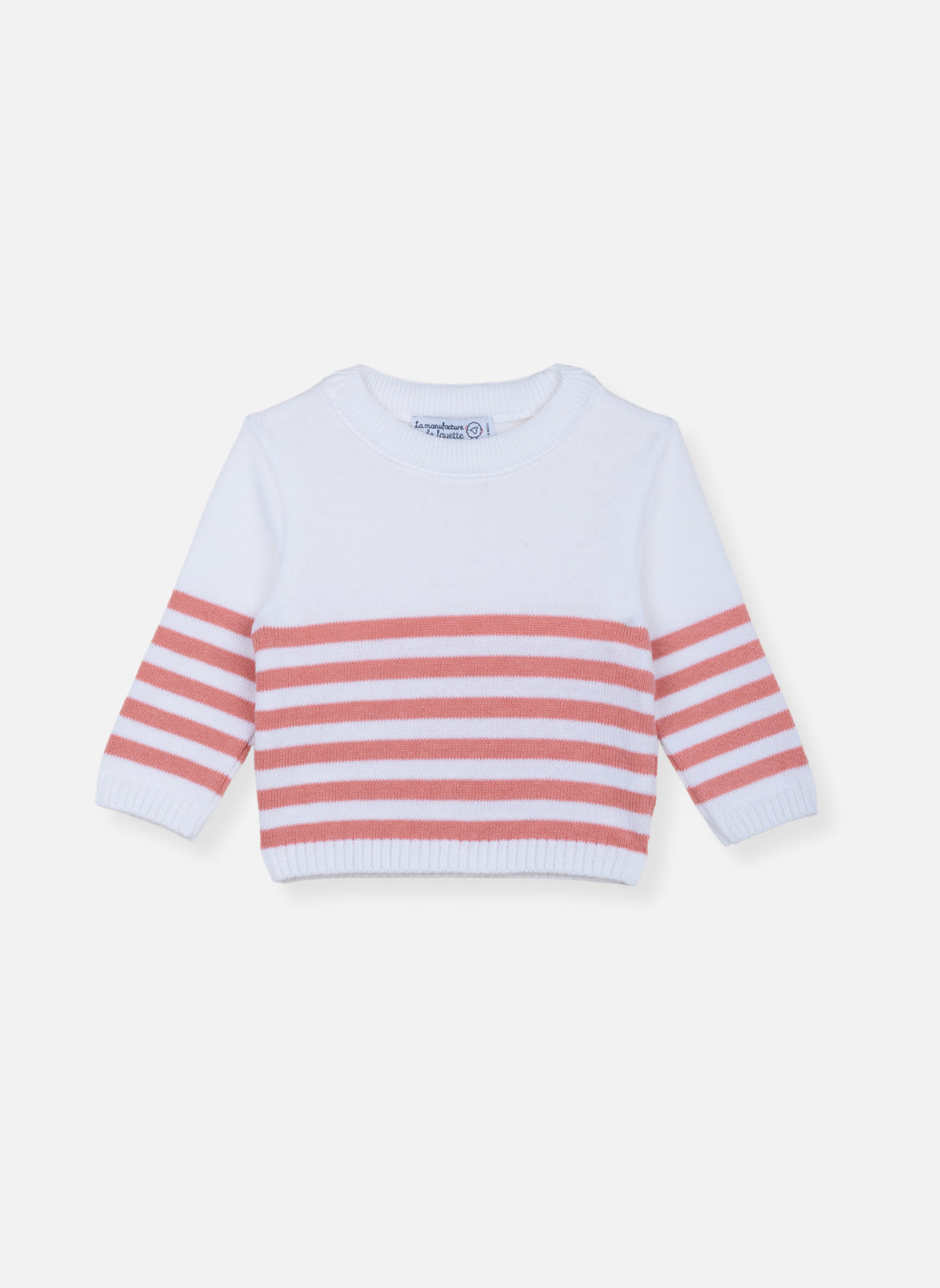 Le Pull France - Écru/Bouton De Rose