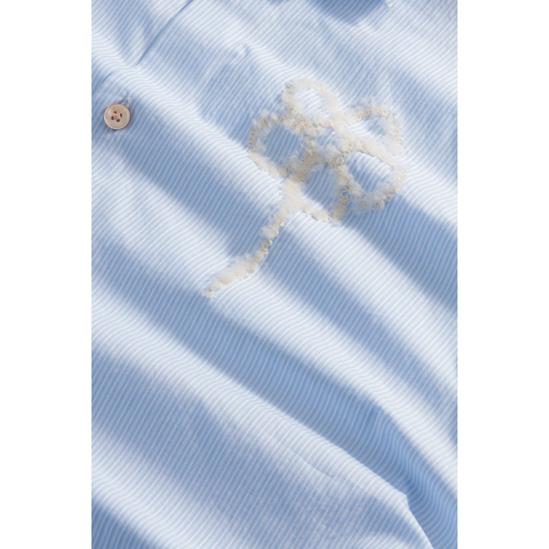 Freddy Ss App Short Sleeve Shirt - Blue Stripe