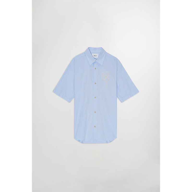 Freddy Ss App Short Sleeve Shirt - Blue Stripe