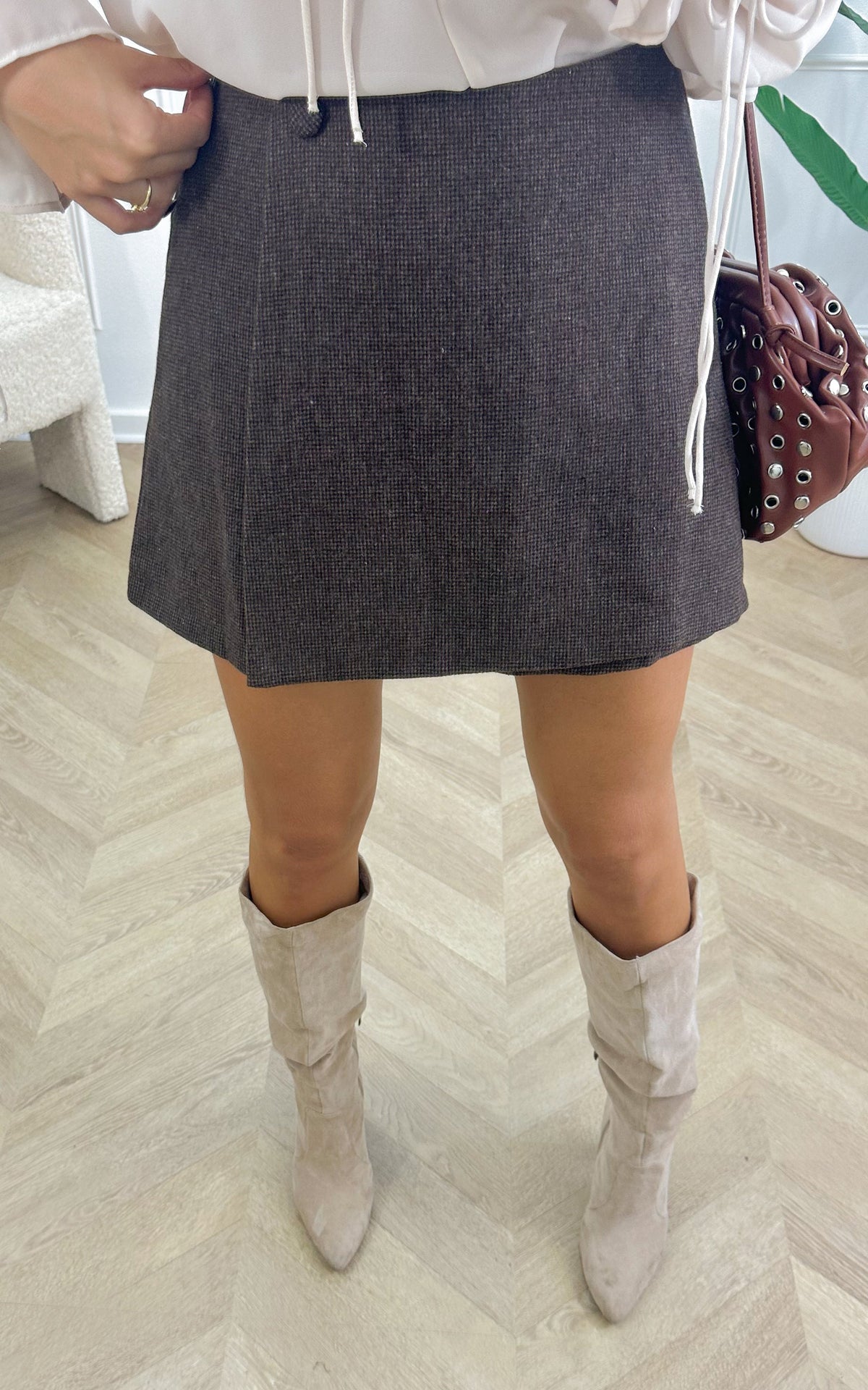 Mavie Skort - Chocolate