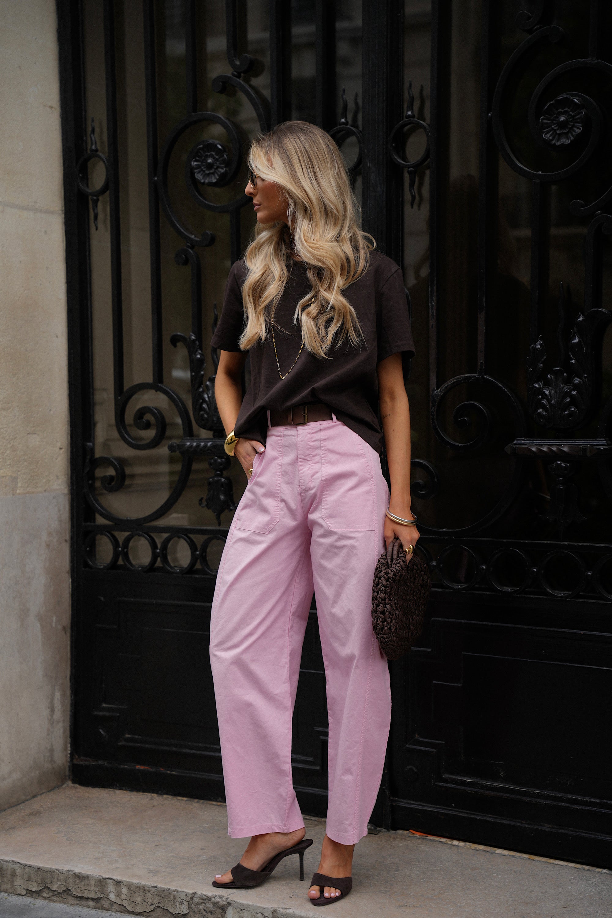 Pantalon Ballon Jay - Rose