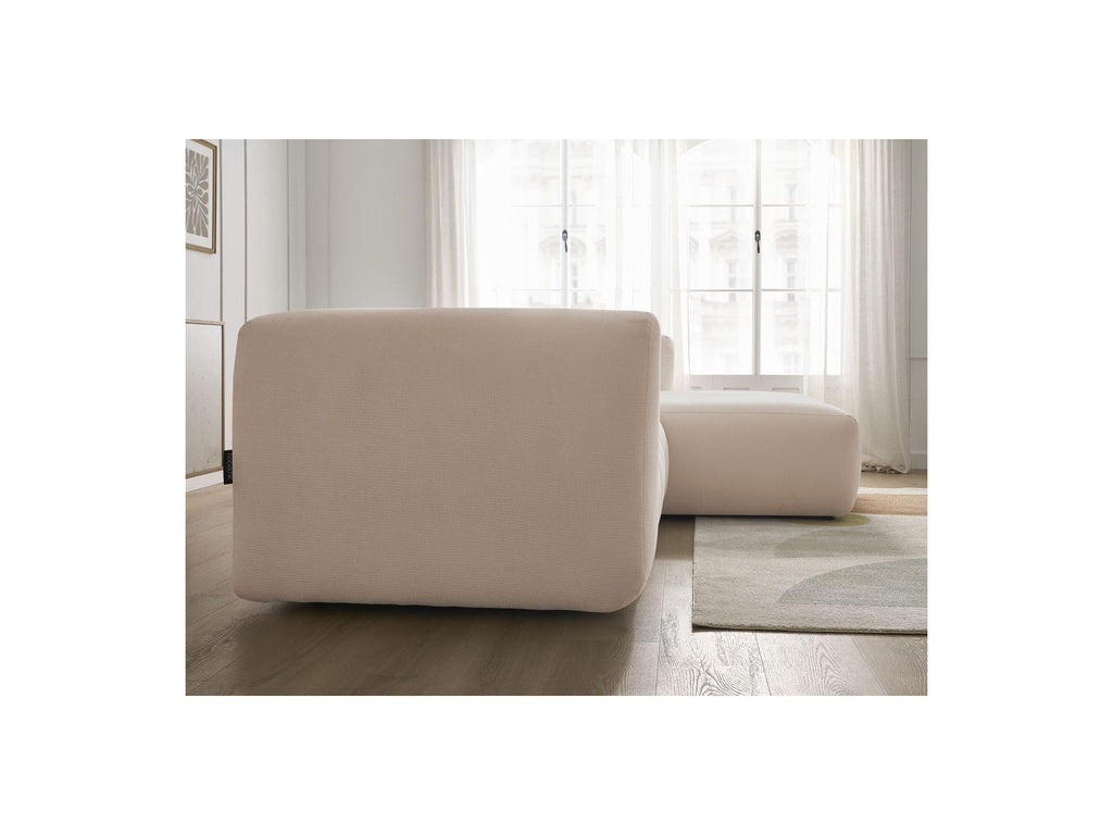Talia - Fixed Corner Sofa - Mottled Fabric - Right-Hand Corner