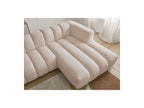 Talia - Fixed Corner Sofa - Mottled Fabric - Right-Hand Corner