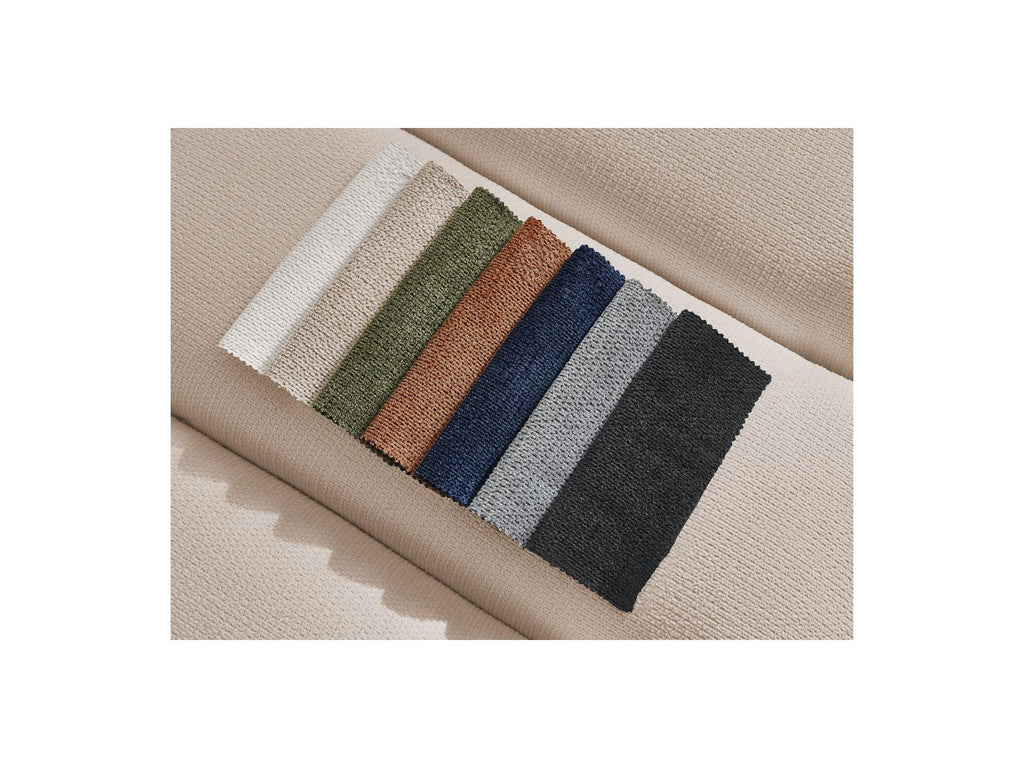 Talia - Fixed Corner Sofa - Mottled Fabric - Right-Hand Corner