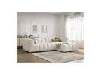 Talia - Fixed Corner Sofa - Mottled Fabric - Right-Hand Corner