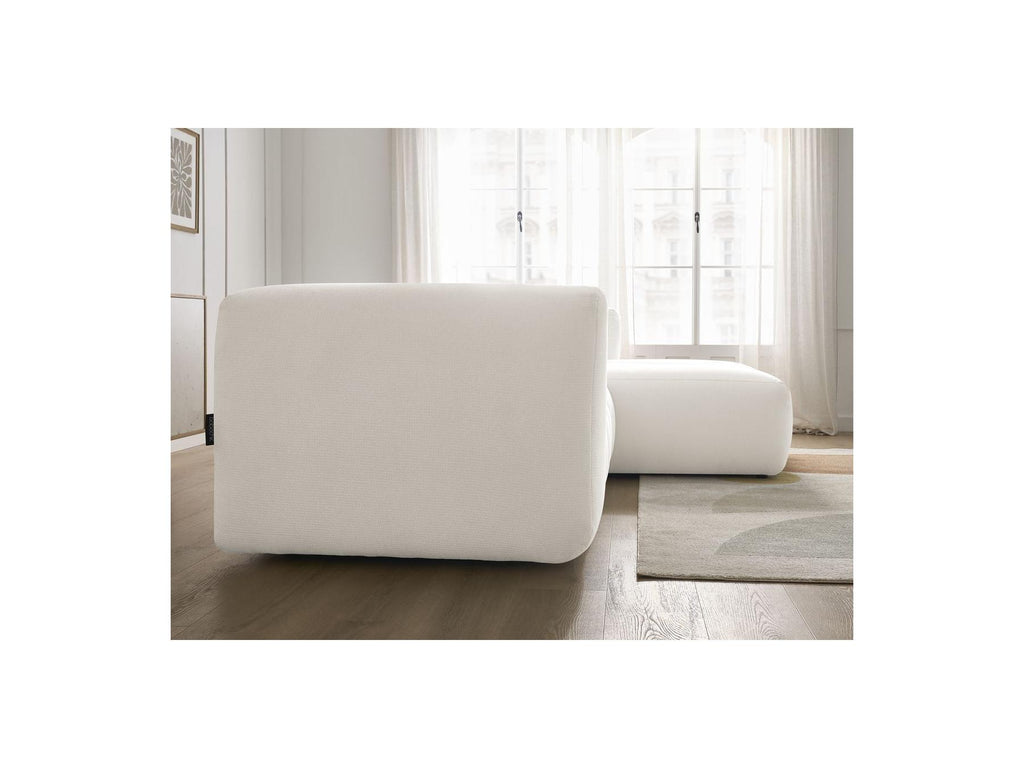 Talia - Fixed Corner Sofa - Mottled Fabric - Right-Hand Corner