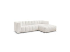 Talia - Fixed Corner Sofa - Mottled Fabric - Right-Hand Corner