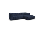 Talia - Fixed Corner Sofa - Mottled Fabric - Right-Hand Corner