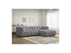 Talia - Fixed Corner Sofa - Mottled Fabric - Right-Hand Corner