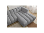 Talia - Fixed Corner Sofa - Mottled Fabric - Right-Hand Corner
