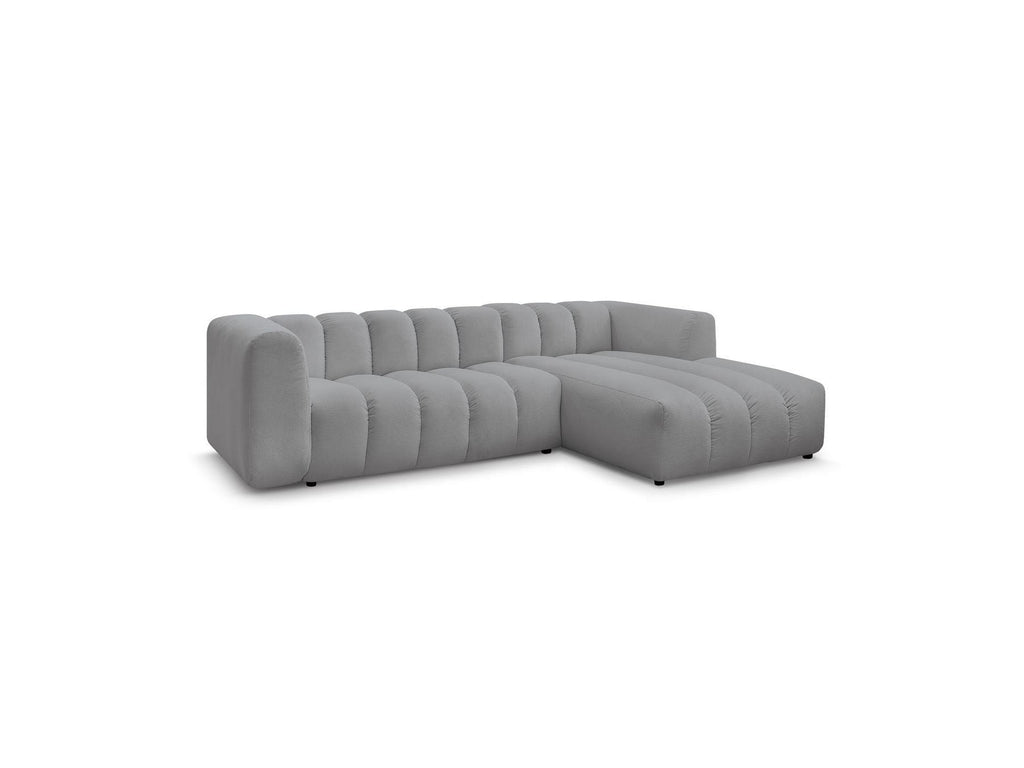 Talia - Fixed Corner Sofa - Mottled Fabric - Right-Hand Corner