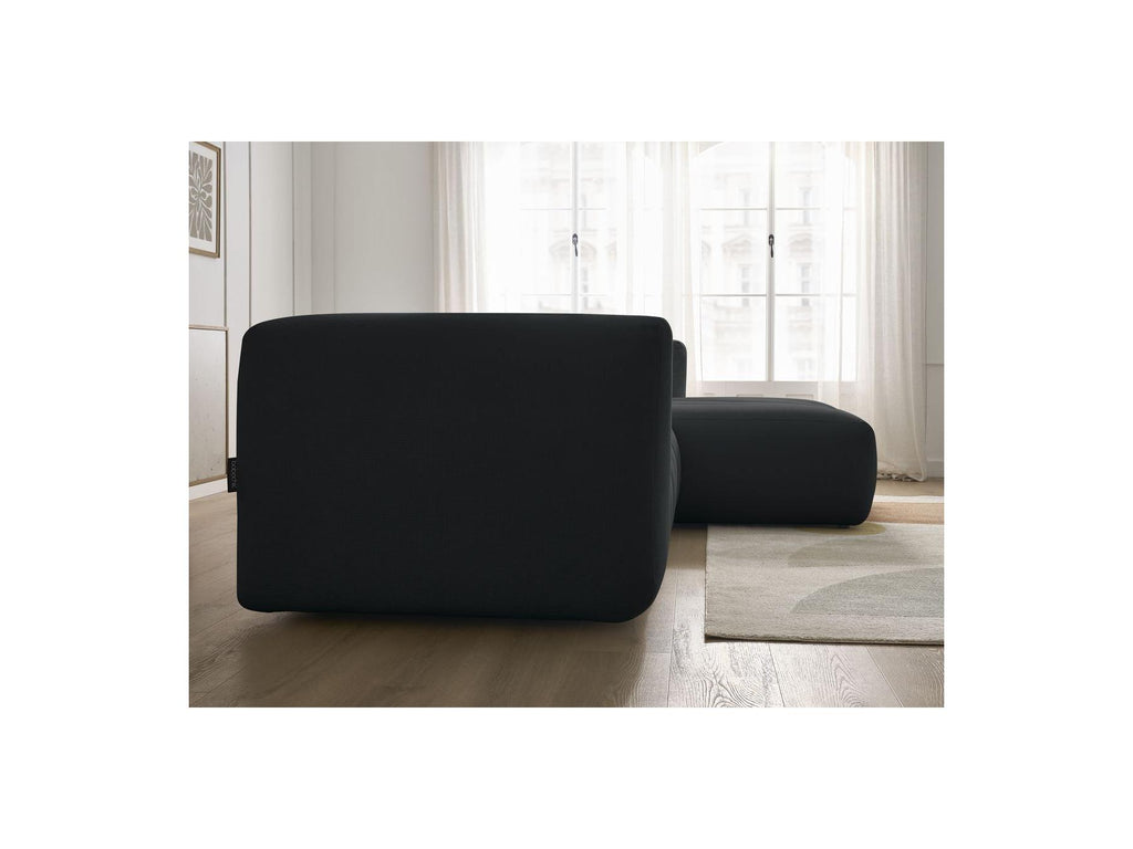 Talia - Fixed Corner Sofa - Mottled Fabric - Right-Hand Corner