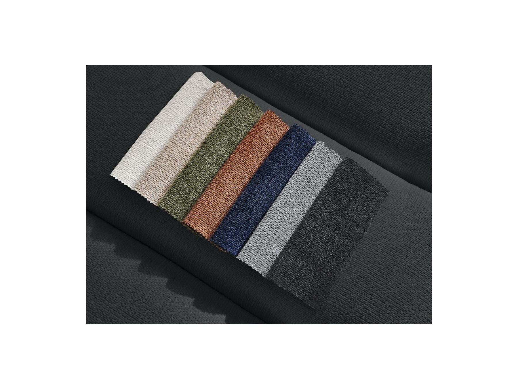Talia - Fixed Corner Sofa - Mottled Fabric - Right-Hand Corner