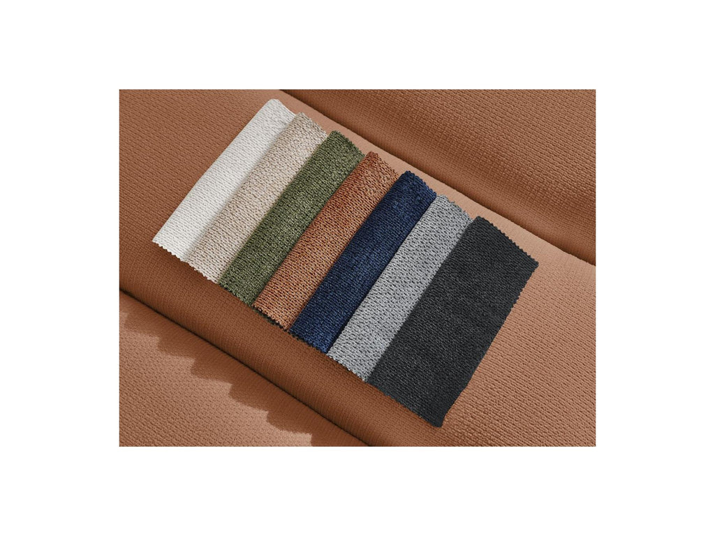 Talia - Fixed Corner Sofa - Mottled Fabric - Right-Hand Corner