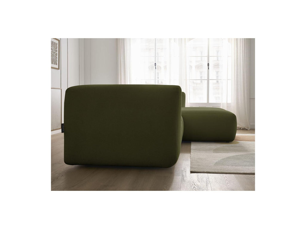Talia - Fixed Corner Sofa - Mottled Fabric - Right-Hand Corner