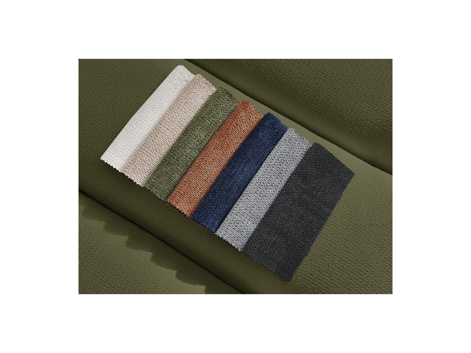 Talia - Fixed Corner Sofa - Mottled Fabric - Right-Hand Corner