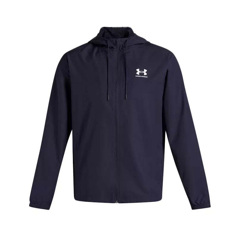 Blouson Rival Woven Windbreaker - Marine Blanc - Homme