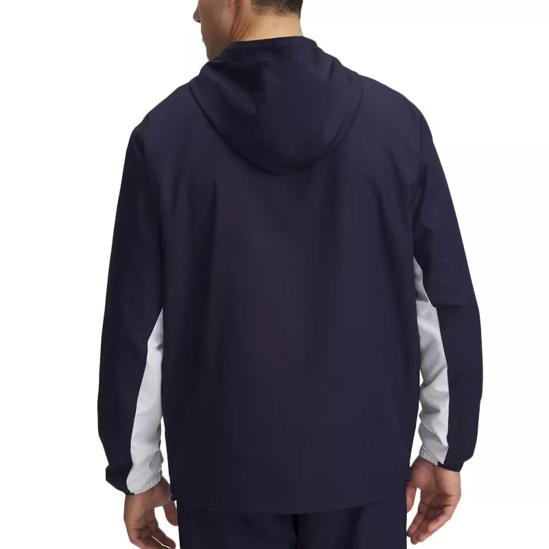 Blouson Rival Woven Windbreaker - Marine Blanc - Homme