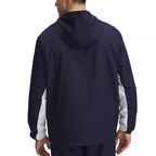 Blouson Rival Woven Windbreaker - Marine Blanc - Homme