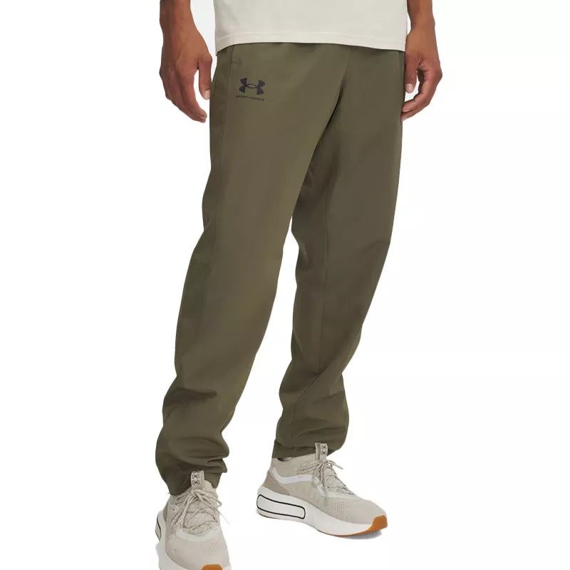 Pantalon Rival Woven Windbreaker - Kaki/Noir - Homme
