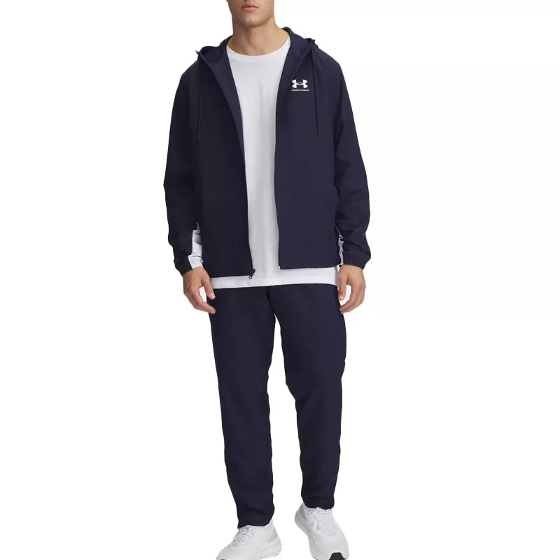Pantalon Rival Woven Windbreaker - Marine Blanc - Homme