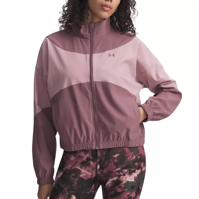 Veste De Survêtement Rival Woven - Rose - Femme