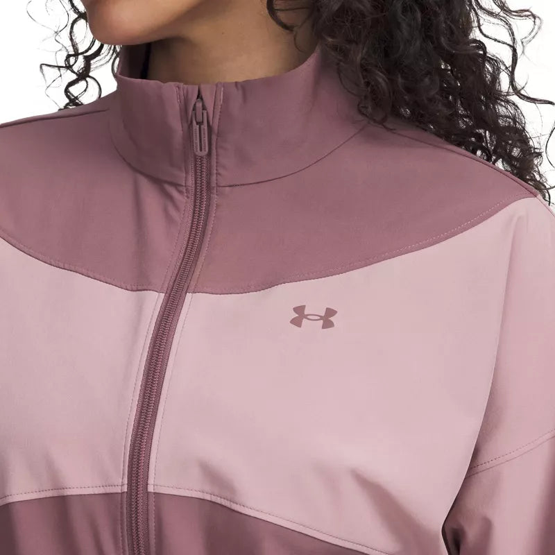 Veste De Survêtement Rival Woven - Rose - Femme